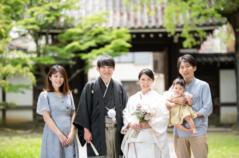 ご家族との写真も当然OK