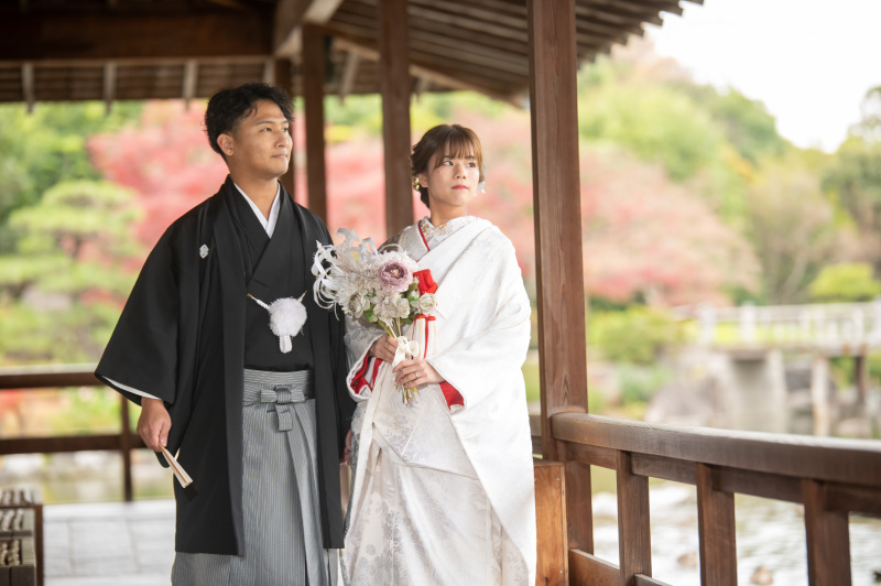 大仙公園には和テイストのロケスポットもあります