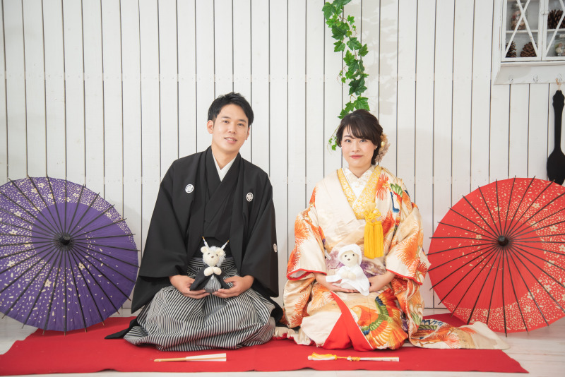 当社で和装の支度を行います