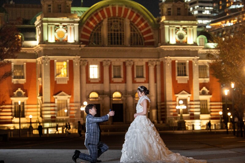 ラストは夜景にて撮影終了いたしました