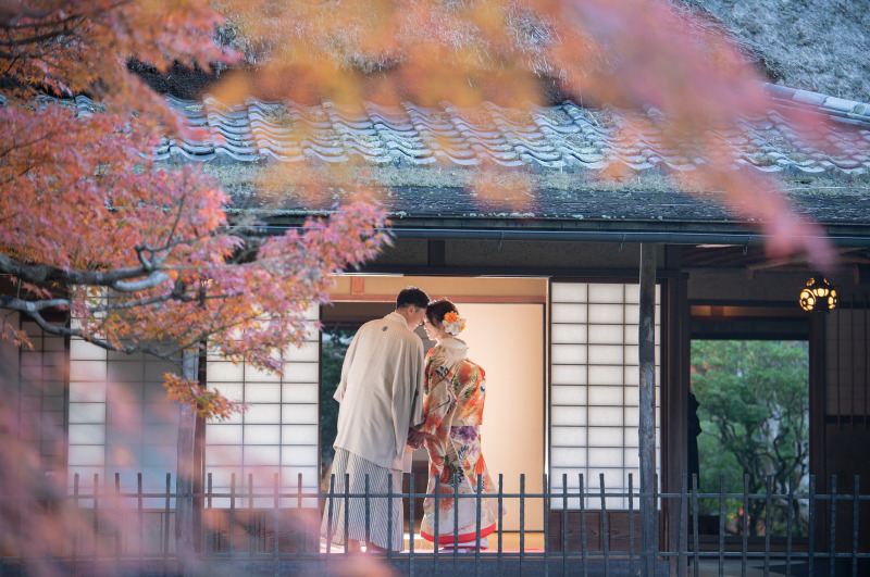 和室の撮影もできる奈良公園プラン