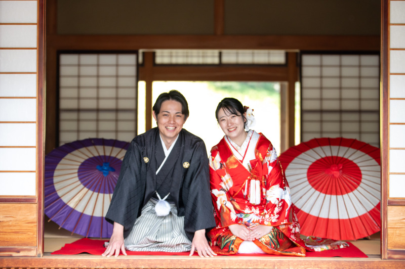 正座のショットもいただきましたよ