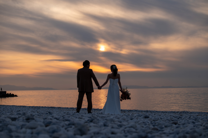 2月から3月には海側に太陽が戻ってきます