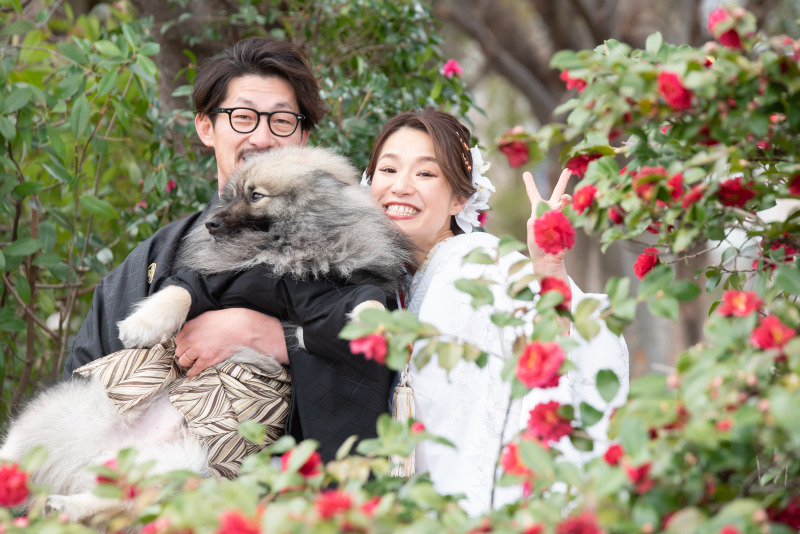 最後も一緒に抱っこしての撮影