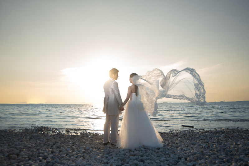 マーブルビーチフォトプラン平日79,800円のレポート