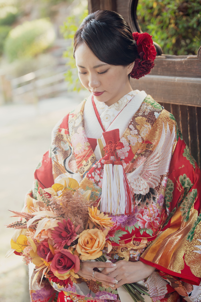 ブーケなどもお持ち込みも無料