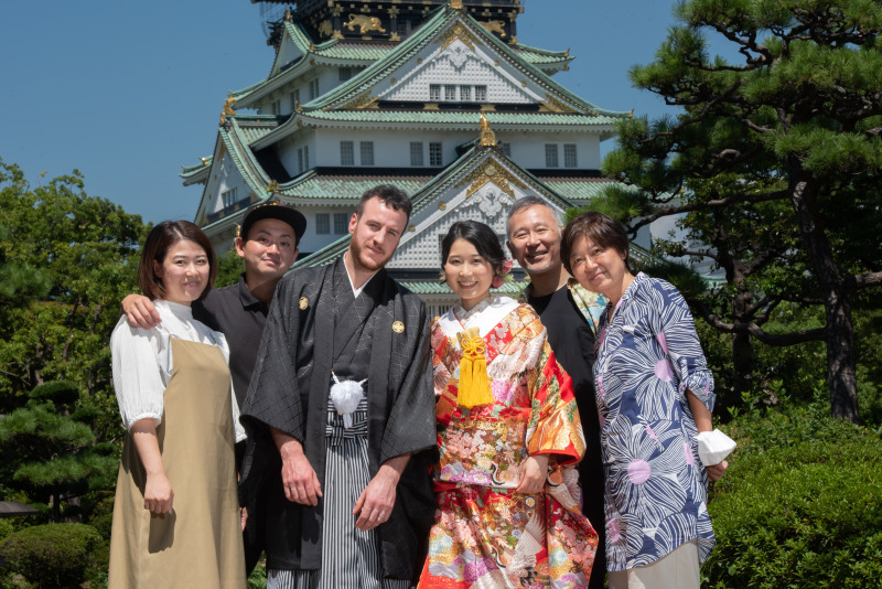 ご参加いただいたご家族、ご友人様との一緒の撮影