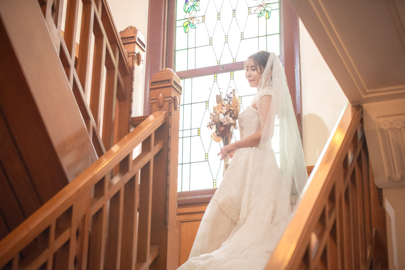 ドレス小物も無料でレンタルOKです