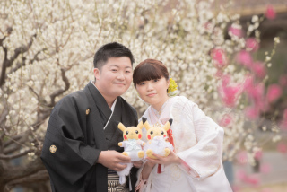 前撮り結婚式.com 縁photo _藤田邸跡公園