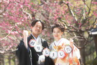 前撮り結婚式.com 縁photo _藤田邸跡公園