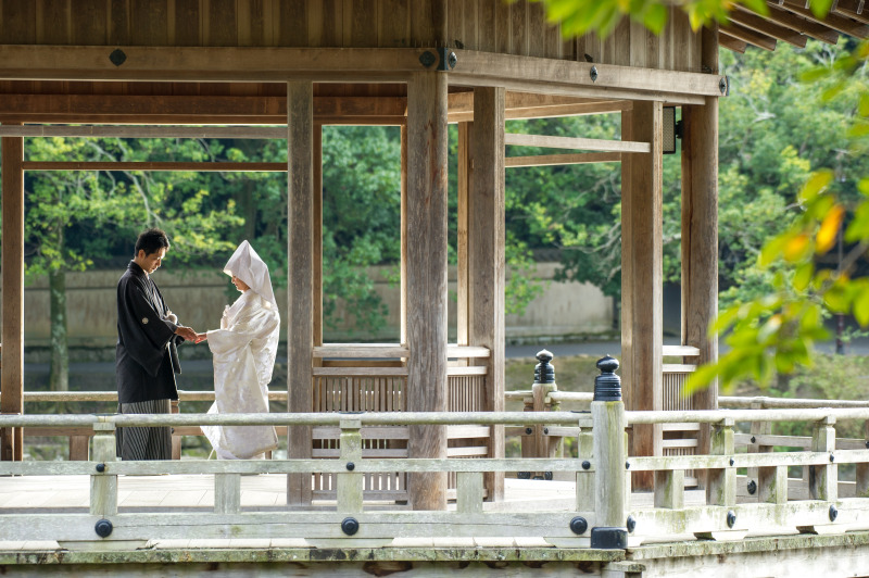 前撮り結婚式.com 縁photo _歴史的建造物で撮影できる