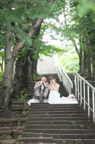 前撮り結婚式.com 縁photo _鶴見緑地公園