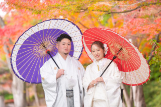 前撮り結婚式.com 縁photo _藤田邸跡公園