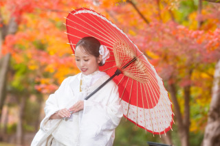 前撮り結婚式.com 縁photo _藤田邸跡公園