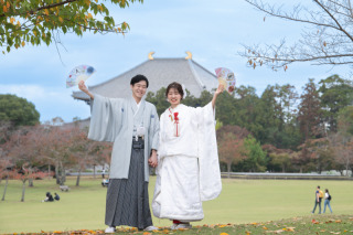 前撮り結婚式.com 縁photo _奈良公園