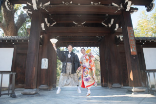 前撮り結婚式.com 縁photo _藤田邸跡公園