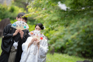 前撮り結婚式.com 縁photo _藤田邸跡公園