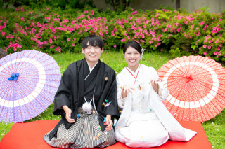 前撮り結婚式.com 縁photo _藤田邸跡公園