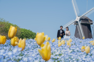 前撮り結婚式.com 縁photo _鶴見緑地公園