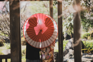 前撮り結婚式.com 縁photo _藤田邸跡公園