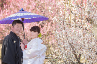 前撮り結婚式.com 縁photo _藤田邸跡公園