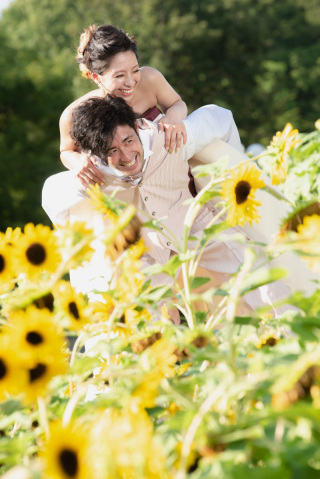 前撮り結婚式.com 縁photo _鶴見緑地公園