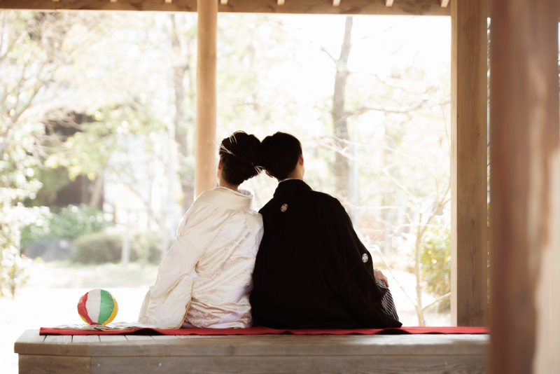 秋のシーズンも値段変わらず!藤田邸跡スペシャルプラン【衣裳(色打掛and白無垢+紋付)+データ150カット】※衣裳UP料金なし