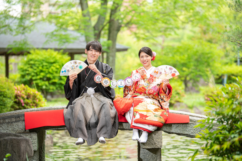 【平日毎月先着4組】和洋装2着ロケフォト【和装＆洋装衣裳込み＋データ200カット】※衣裳アップグレード料金なし