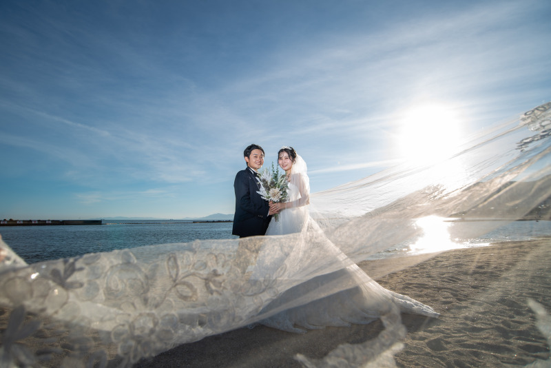 【12/14〜25撮影限定】差額ゼロで叶う!須磨海岸&神戸夜景◇洋装2箇所ロケ【データ200カット以上】※衣裳アップ料金なし