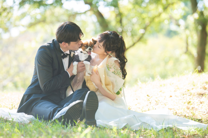 自然豊かなロケーションでの洋装フォト◆鶴見緑地公園 ≪データ全カット(200カット以上~)付き≫※衣裳アップグレード料金なし