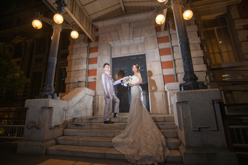 【2月20日まで◇先着5組】\サンセットから夜景ロケ!衣装追加無し明朗会計/公会堂前広場【ドレス&タキシード+データ50カット】