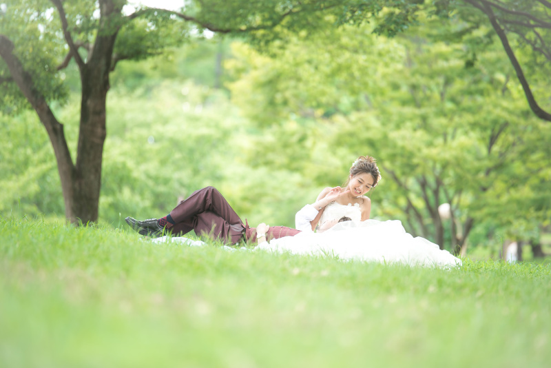 自然豊かなロケーションでの洋装フォト◆鶴見緑地公園 ≪データ全カット(200カット以上~)付き≫※衣裳アップグレード料金なし