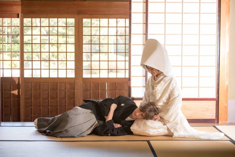 【12/15〜1/31撮影限定】差額ゼロ!大仙公園<和室付>和装2着の贅沢ロケ【データ200カット以上】※衣裳アップ料金なし