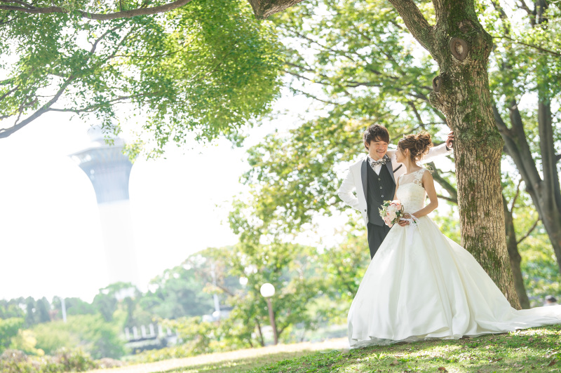 自然豊かなロケーションでの洋装フォト◆鶴見緑地公園 ≪データ全カット(200カット以上~)付き≫※衣裳アップグレード料金なし