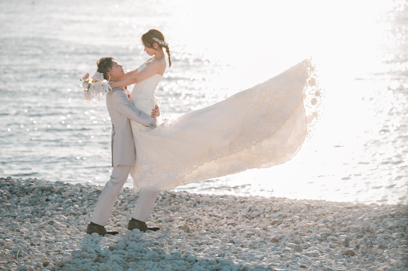 洋装マーブルビーチ◆夕日撮影も≪データ全カット(150カット以上~)付き≫※衣裳アップグレード料金なし