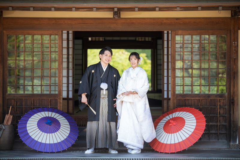 和装前撮り大仙公園スペシャルプラン【衣裳(色打掛and白無垢+紋付)+データ200カット】※衣裳アップグレード料金なし