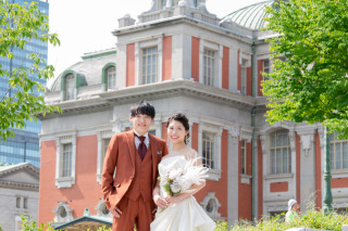 前撮り結婚式.com 縁photo の衣装(新郎タキシード シャンパン