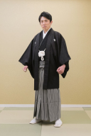 神田明神プラン黒紋付袴3（神田明神プランのみ無料）