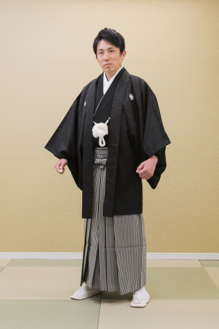 神田明神プラン黒紋付袴3（神田明神プランのみ無料）