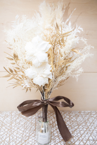 ブーケ（ブートニアつき）