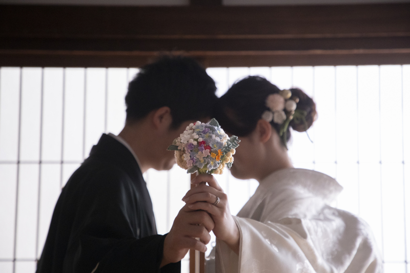 ブーケで・・・