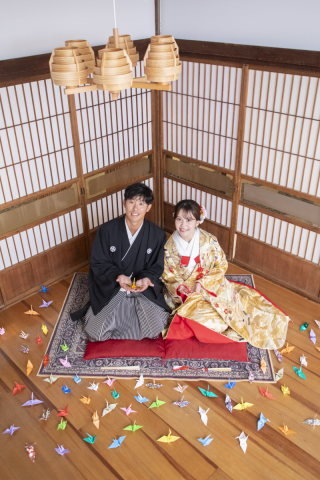 和装1着スタジオ撮影