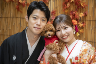 和装2着スタジオ撮影