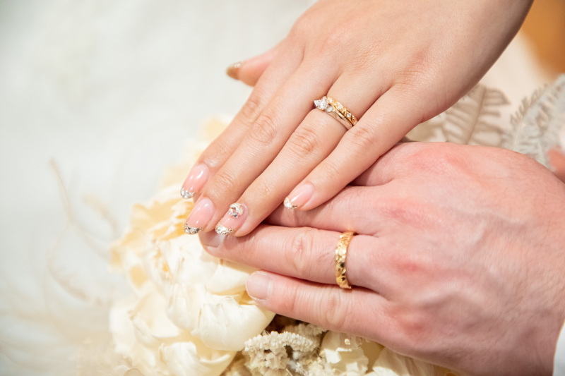 指輪ショット☆