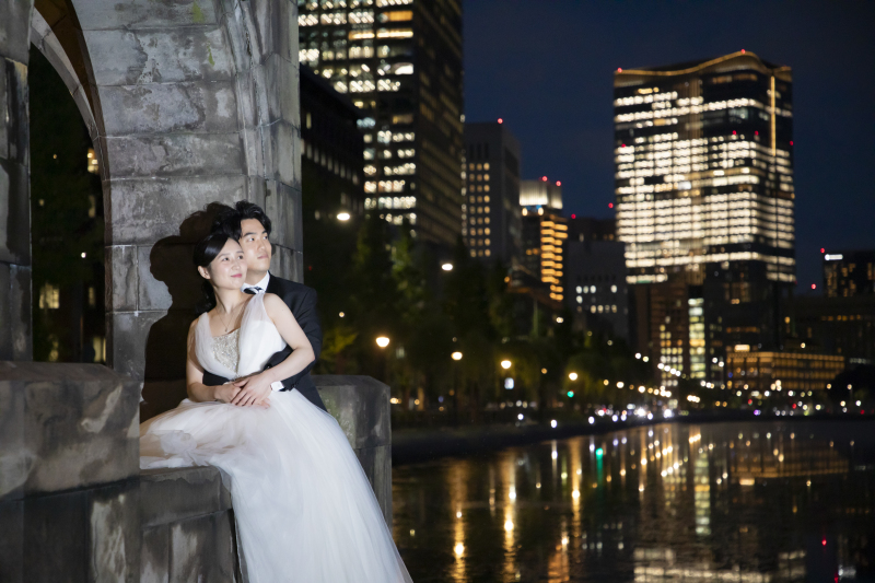 夜撮影ならではの煌びやかさ!