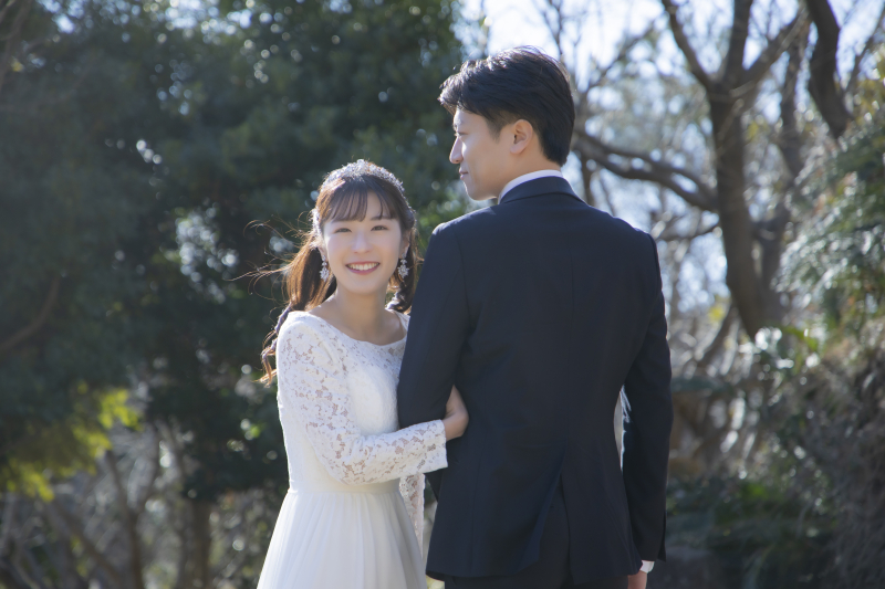 素敵な笑顔のご新婦