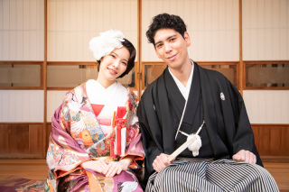 Sereno邸で白無垢、色打掛撮影！！