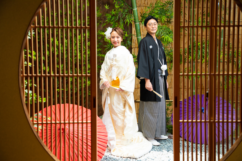 白無垢とウエディングドレスでのSereno邸撮影