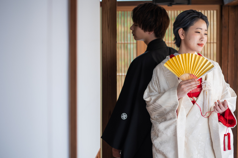 天候に左右されないセレーノ邸フォトウェディング