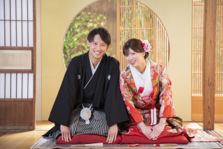 和装1着スタジオ撮影